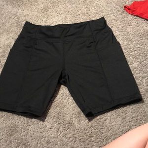 New athletic spandex type shorts